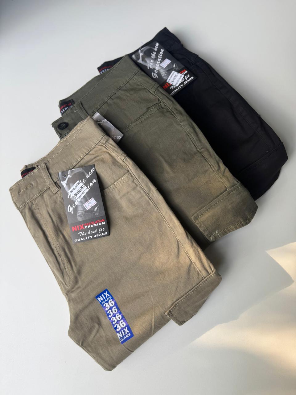 Pantalón cargo para caballero 