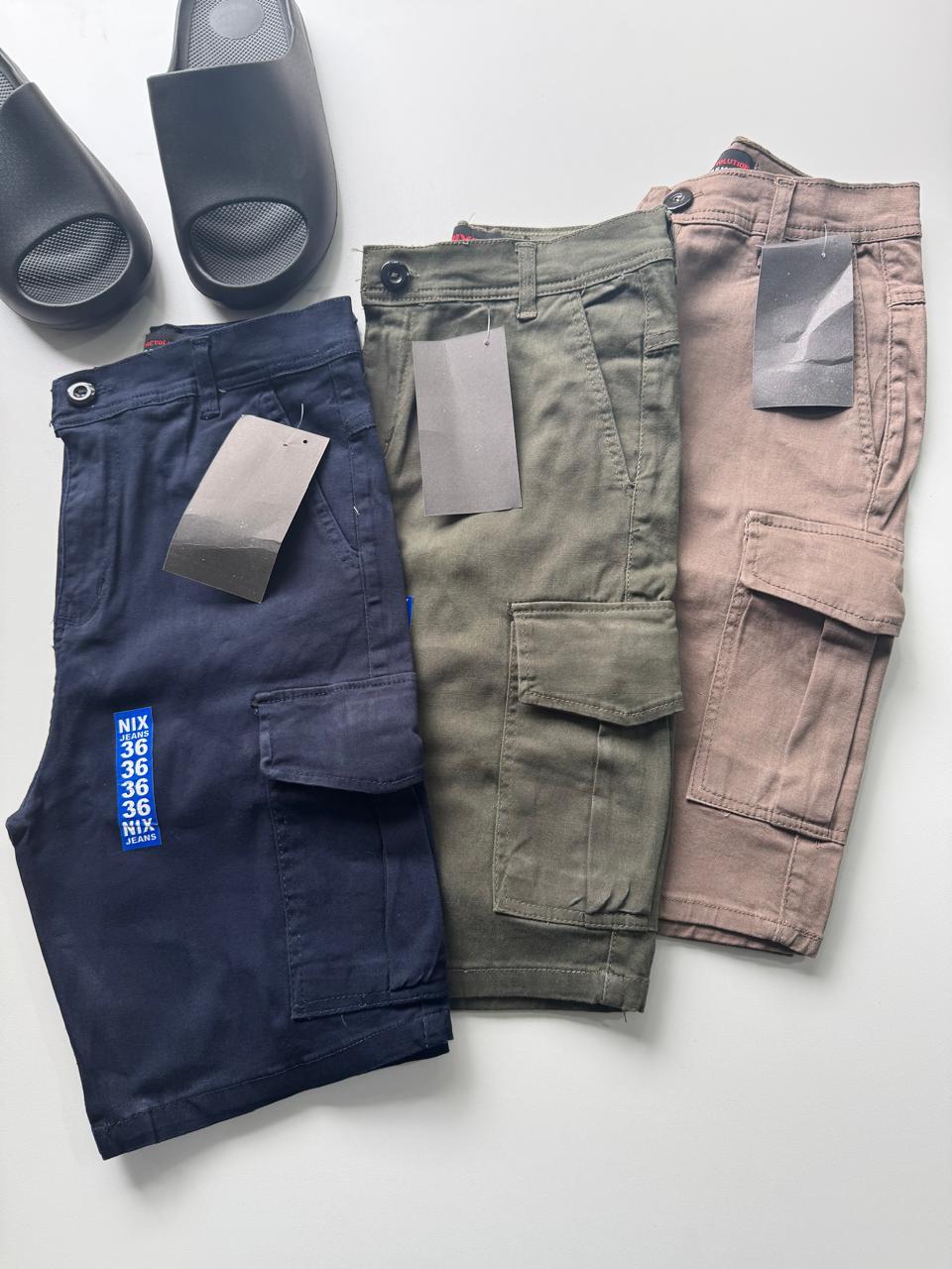 Bermuda cargo para caballero 