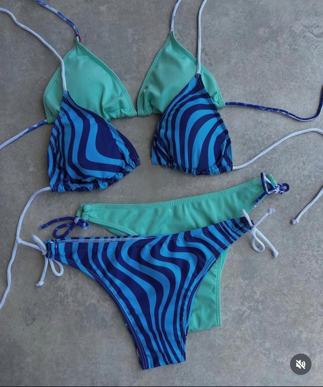 Bikini bicolor P M G GG: 25.000gs