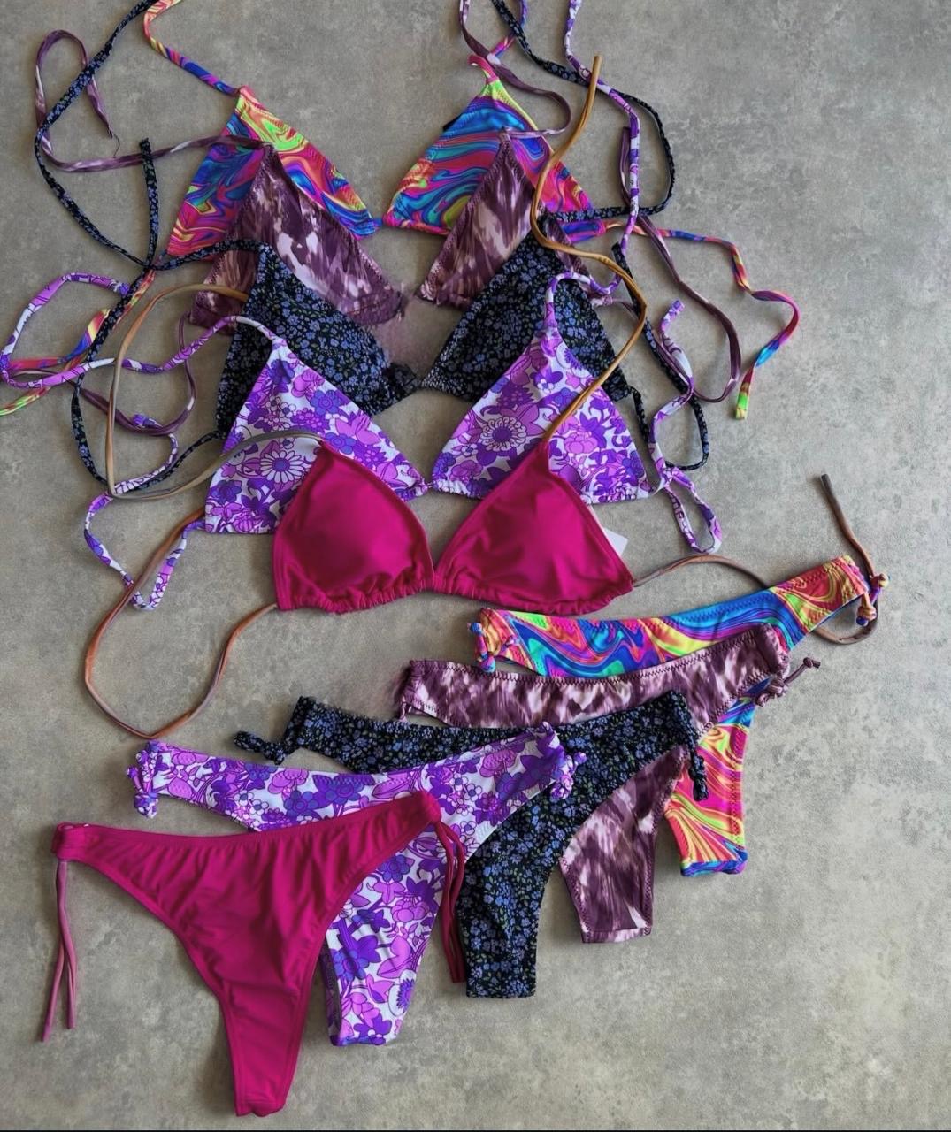 Trajes de baño en varios tonos: lisos y estampados 🍋. P M G y GG | 25.000gs