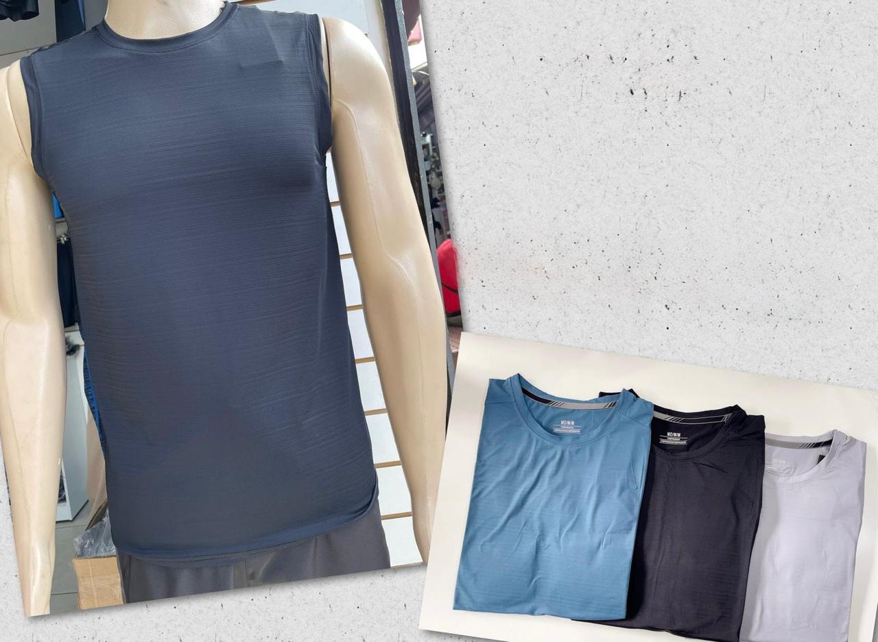 Camisilla en suplex para caballero, para gym caminata etc M a 2XL