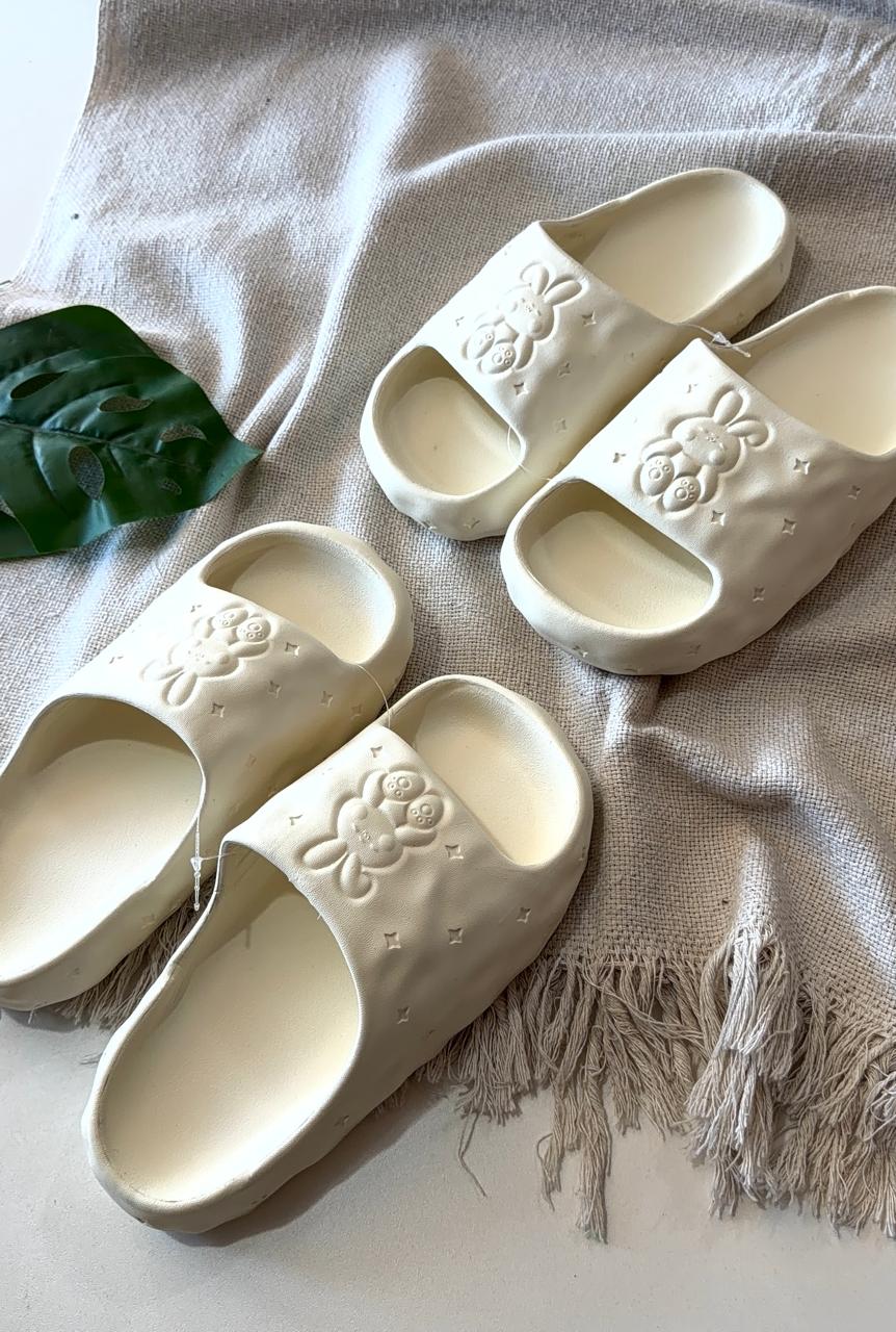 Sandalias de goma para dama modelo súper novedoso