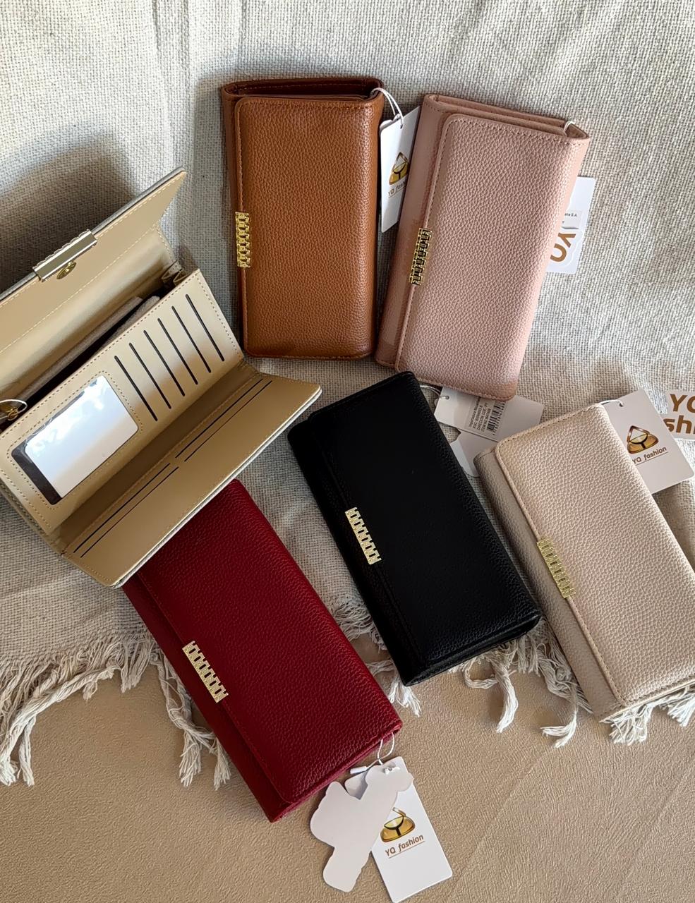 Billetera hermosa modelo 3 con tres compartimentos