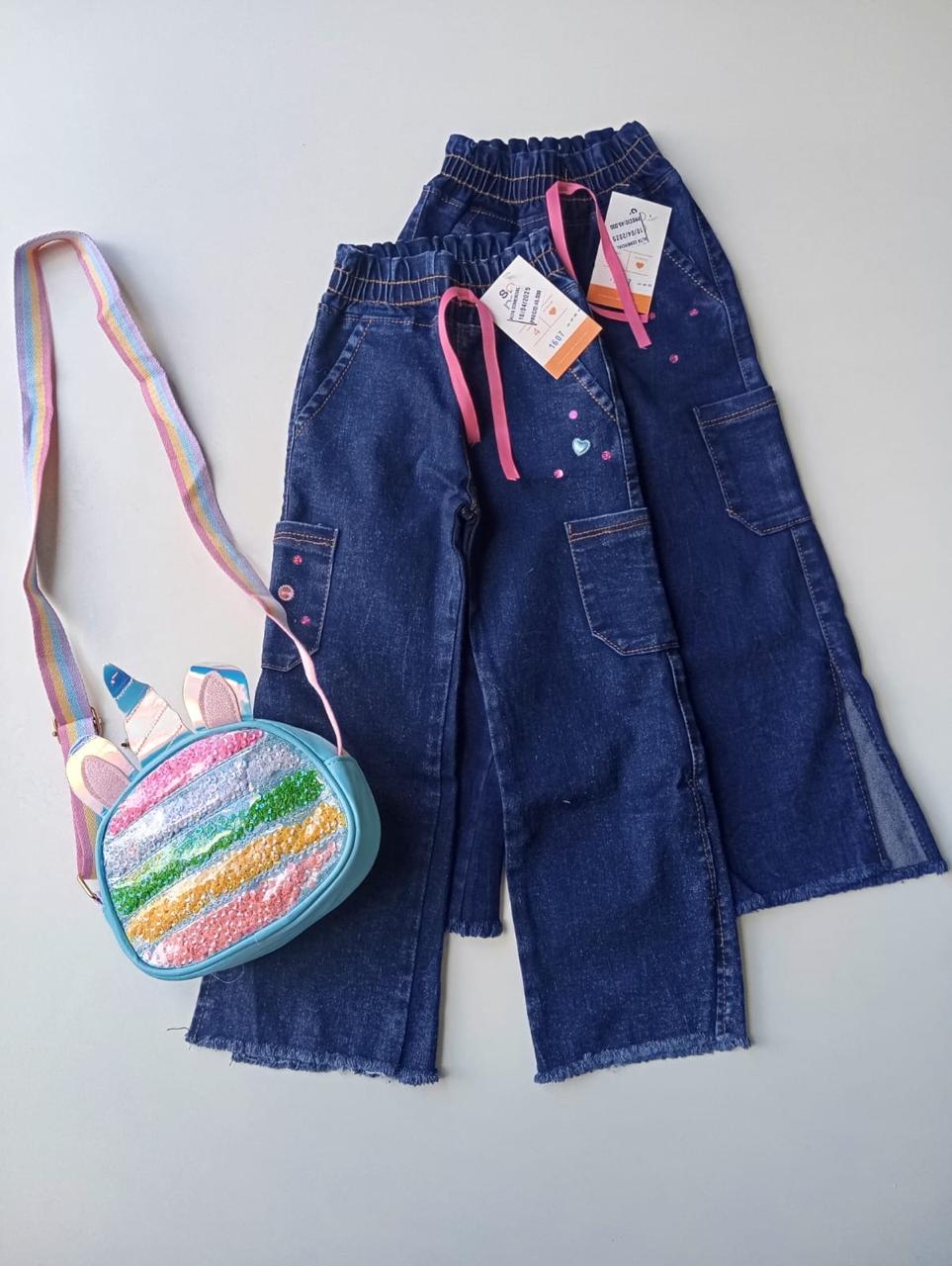 Pantalón Cargo Wide Niña