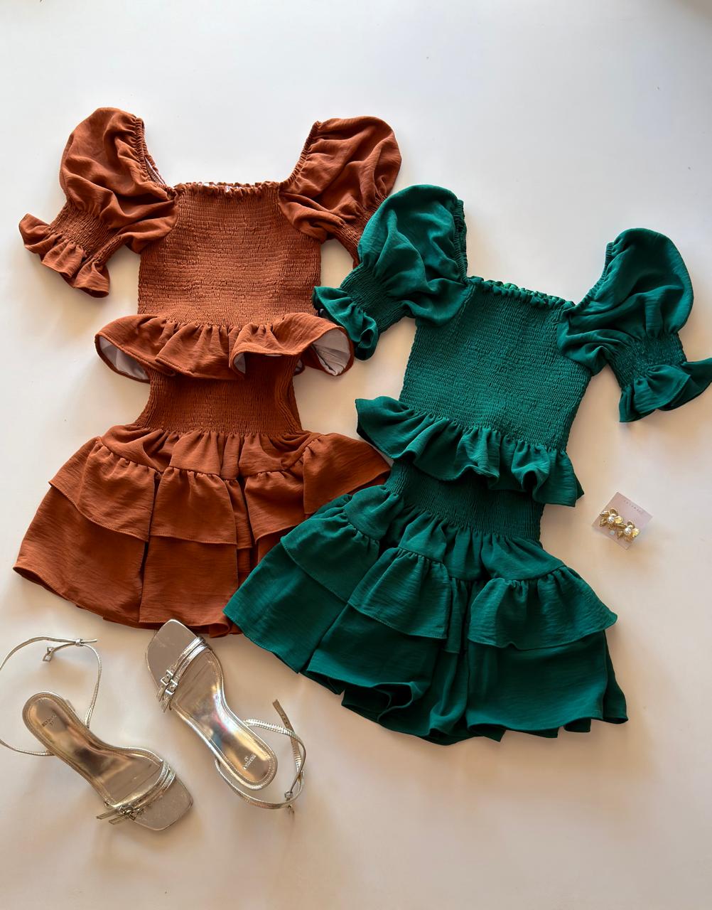 Conjunto engomado manga princesa